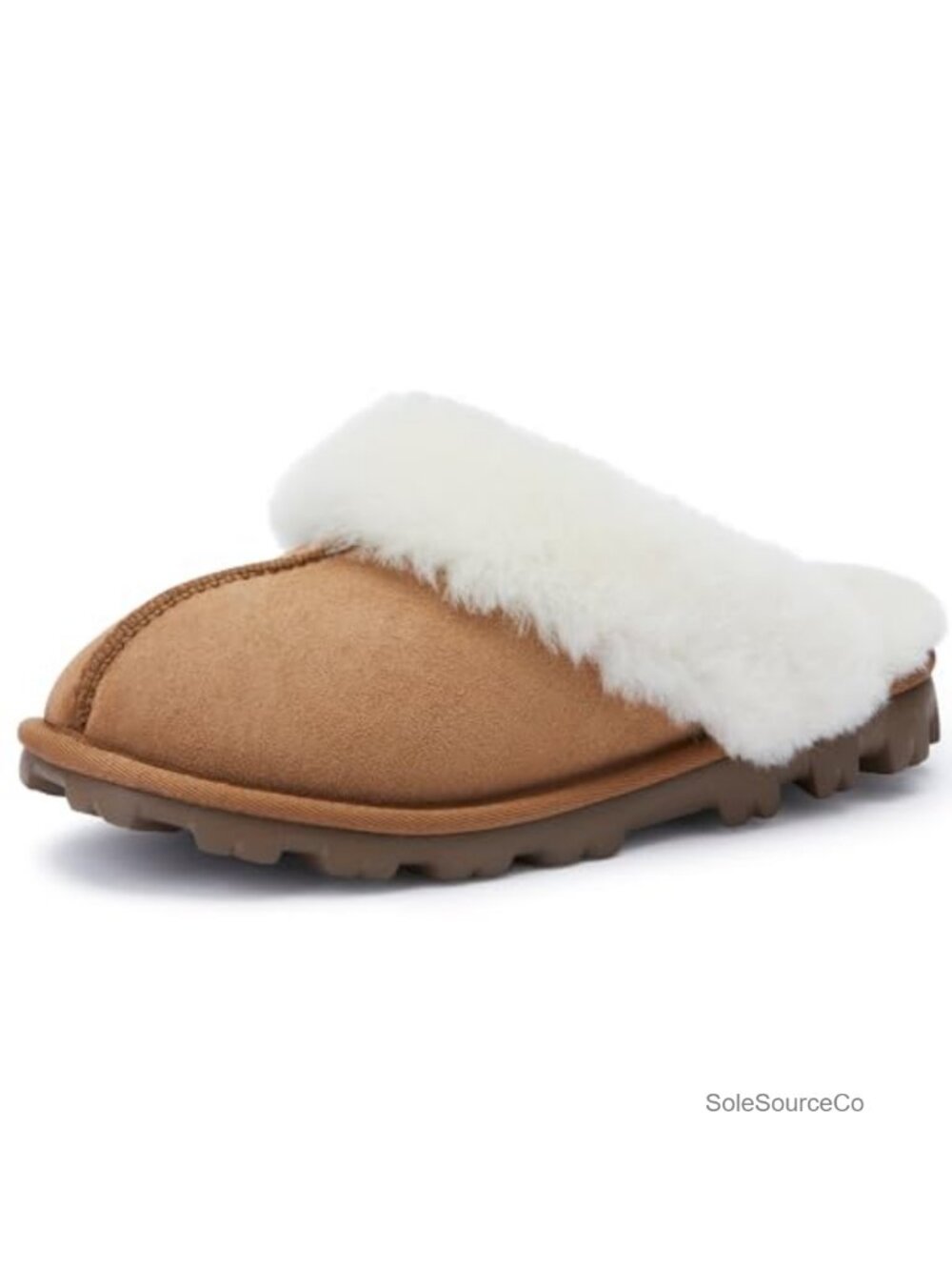 Genuine Australian Sheepskin Scuff Slippers Memory Foam Indoor Outdoor